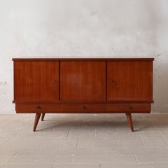 Mid-century Modern Teak Sideboard, Gaston Poisson, 1960s