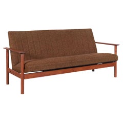 Mid-Century Modern Teak Sofa
