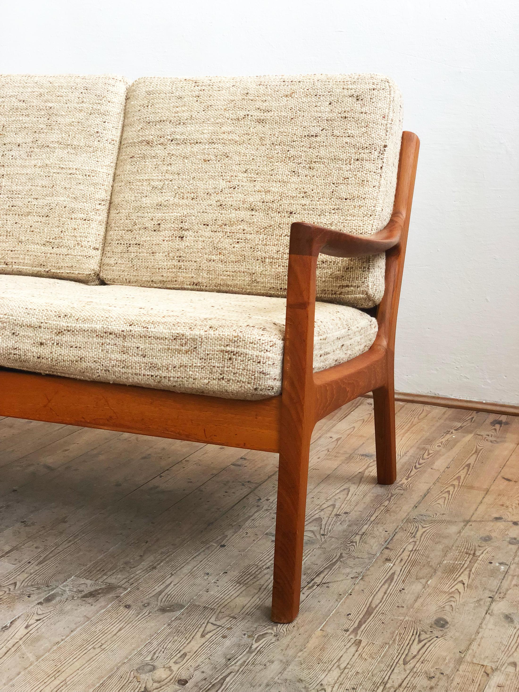 Mid-Century Modern Teak Sofa, Senator Series by Ole Wanscher for Cado 8