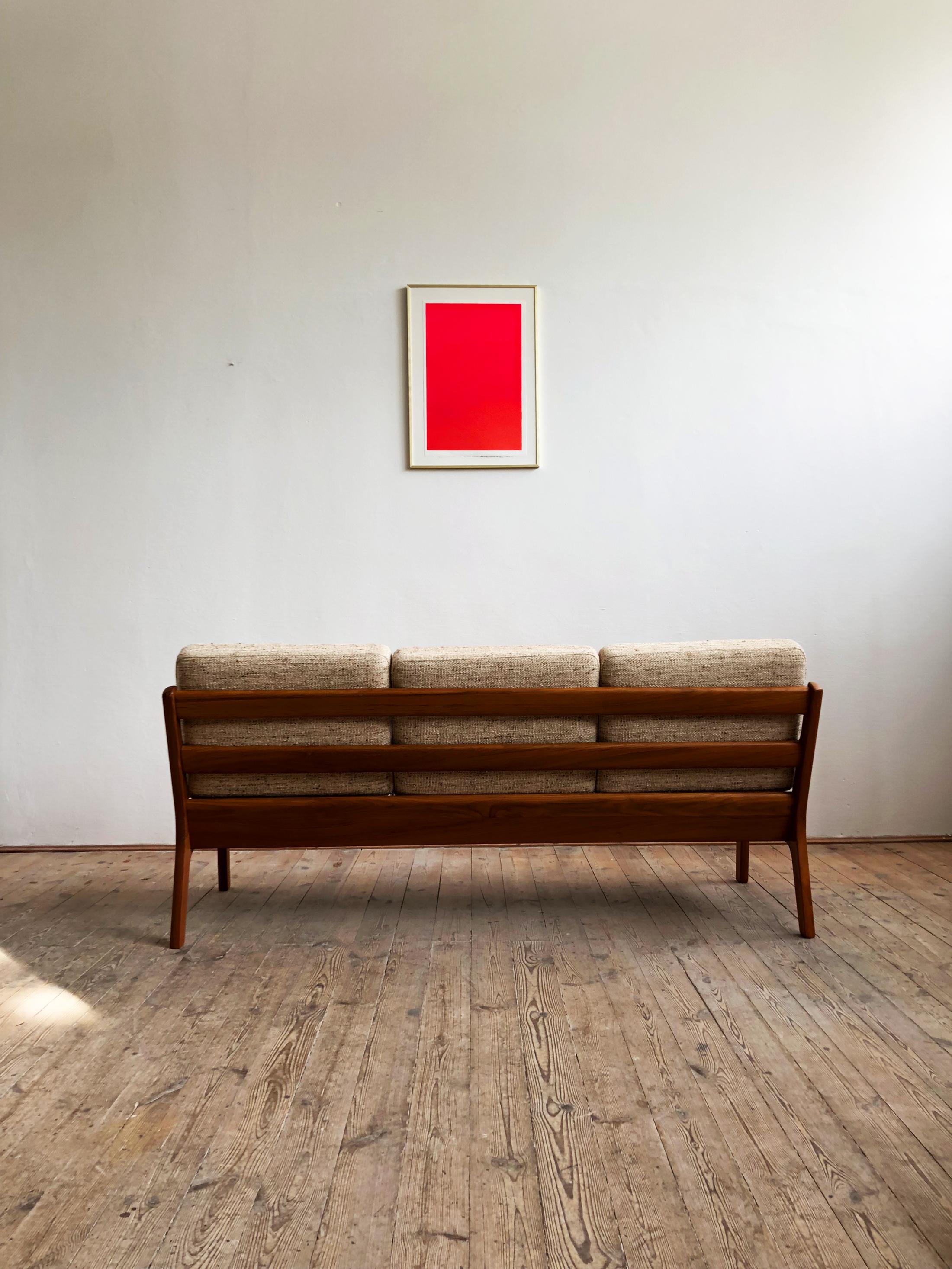20th Century Mid-Century Modern Teak Sofa, Senator Series by Ole Wanscher for Cado