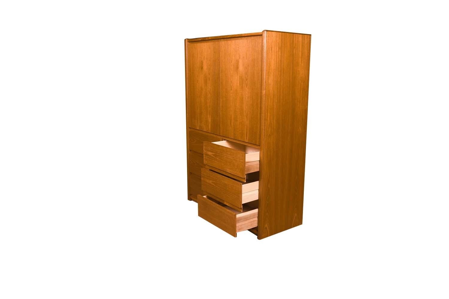 Late 20th Century Mid-Century Modern Teak Storage Cabinet