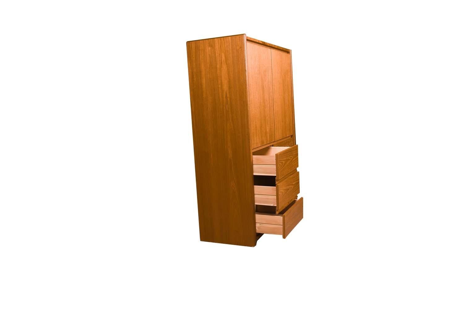 Mid-Century Modern Teak Storage Cabinet 1