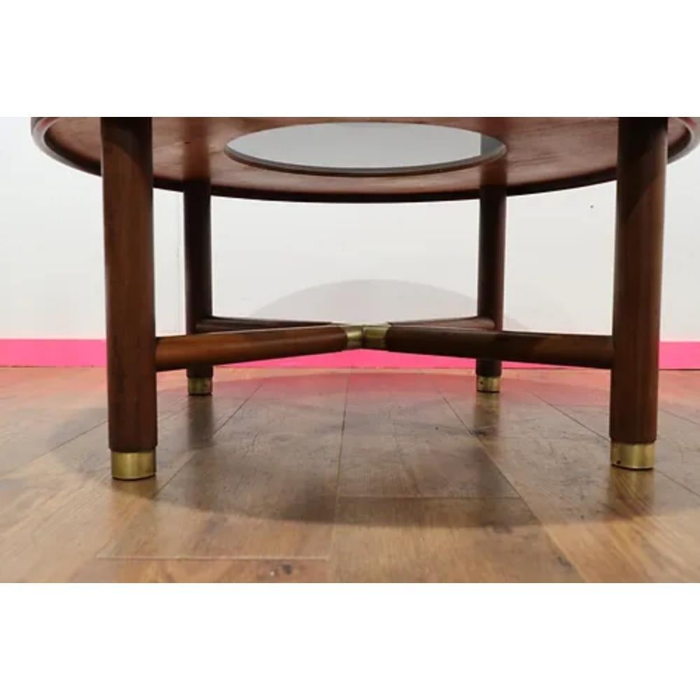 Mid-20th Century Mid Century Modern Teak Sunburst Coffee Table by Mcintosh