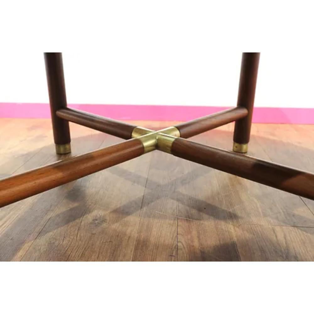 Mid Century Modern Teak Sunburst Coffee Table by Mcintosh 1