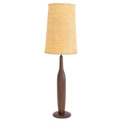 Mid-Century Modern Teak Table Lamp