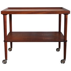 Mid-Century Modern Teak Trolley or Bar Cart