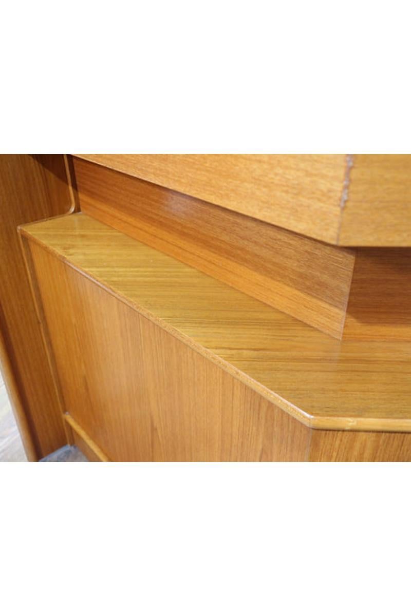 Mid Century Modern Teak Vinatge Free Standing Bar by Turnidge of London 5