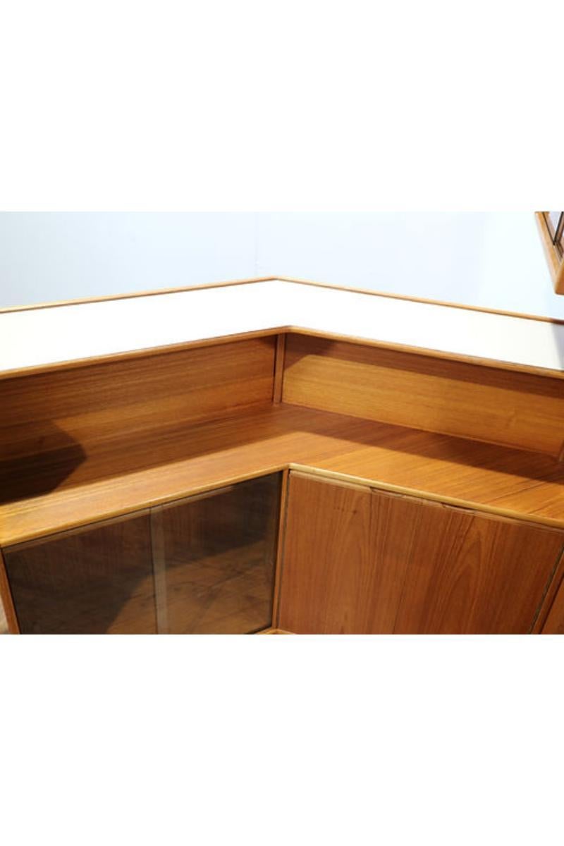 Mid-Century Modern Mid Century Modern Teak Vinatge Free Standing Bar by Turnidge of London