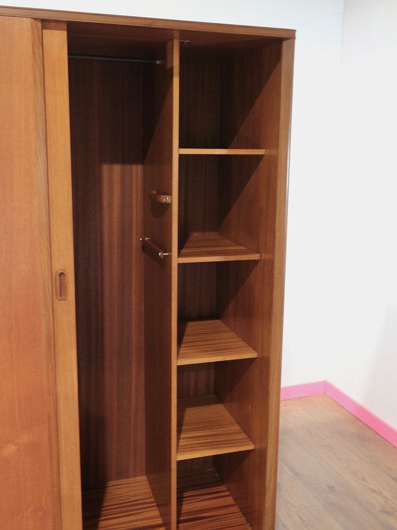 Mid Century Modern Teak Vintage Armoire Wardrobe by Austinsuite Danish Style 5