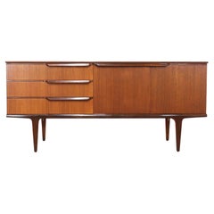 Mid Century Modern Teak Vintage Credenza Sideboard Danish Style