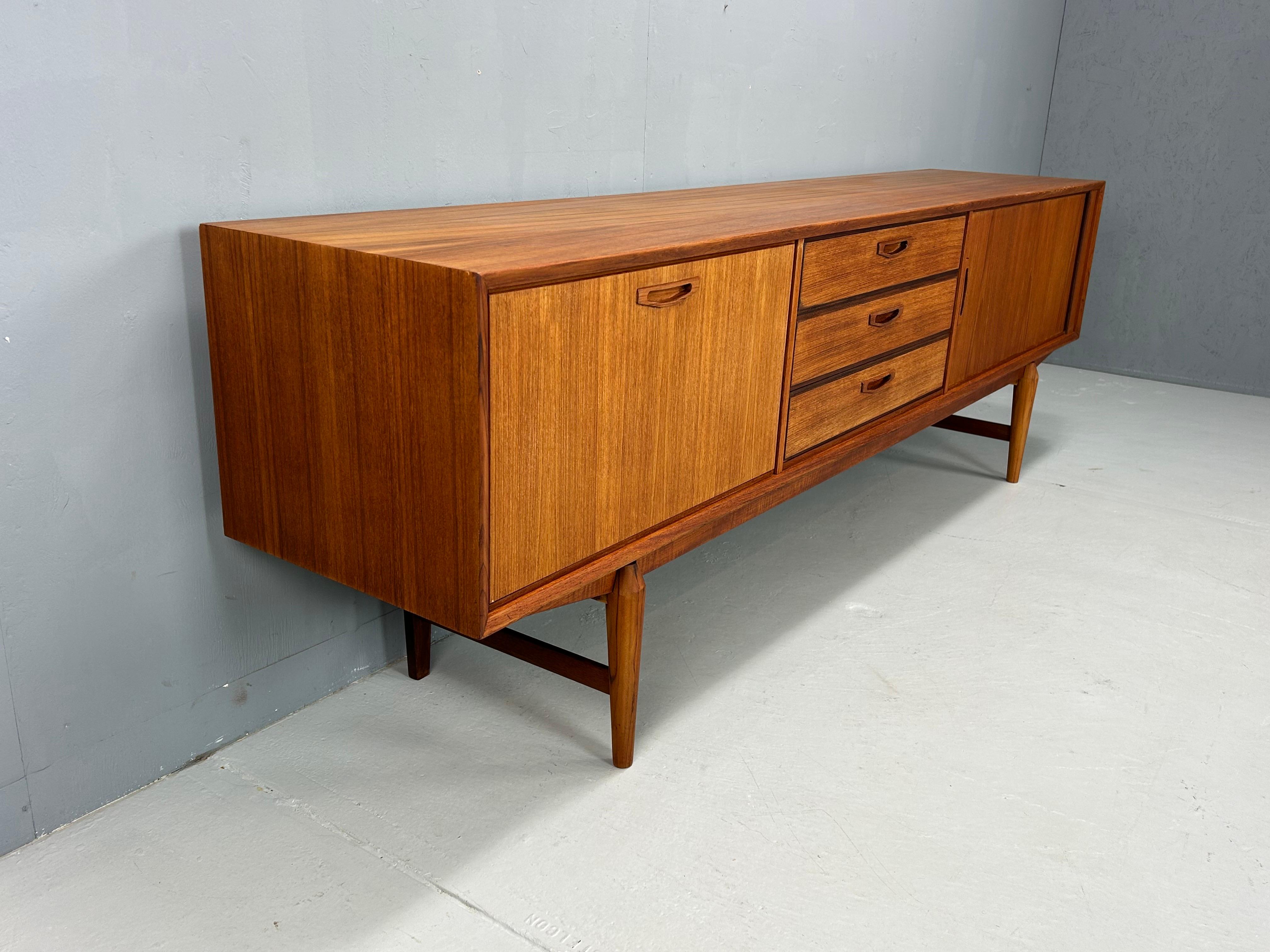 Mid- Century Modern Teak Vintage Sideboard 1960s, Denmark 1
