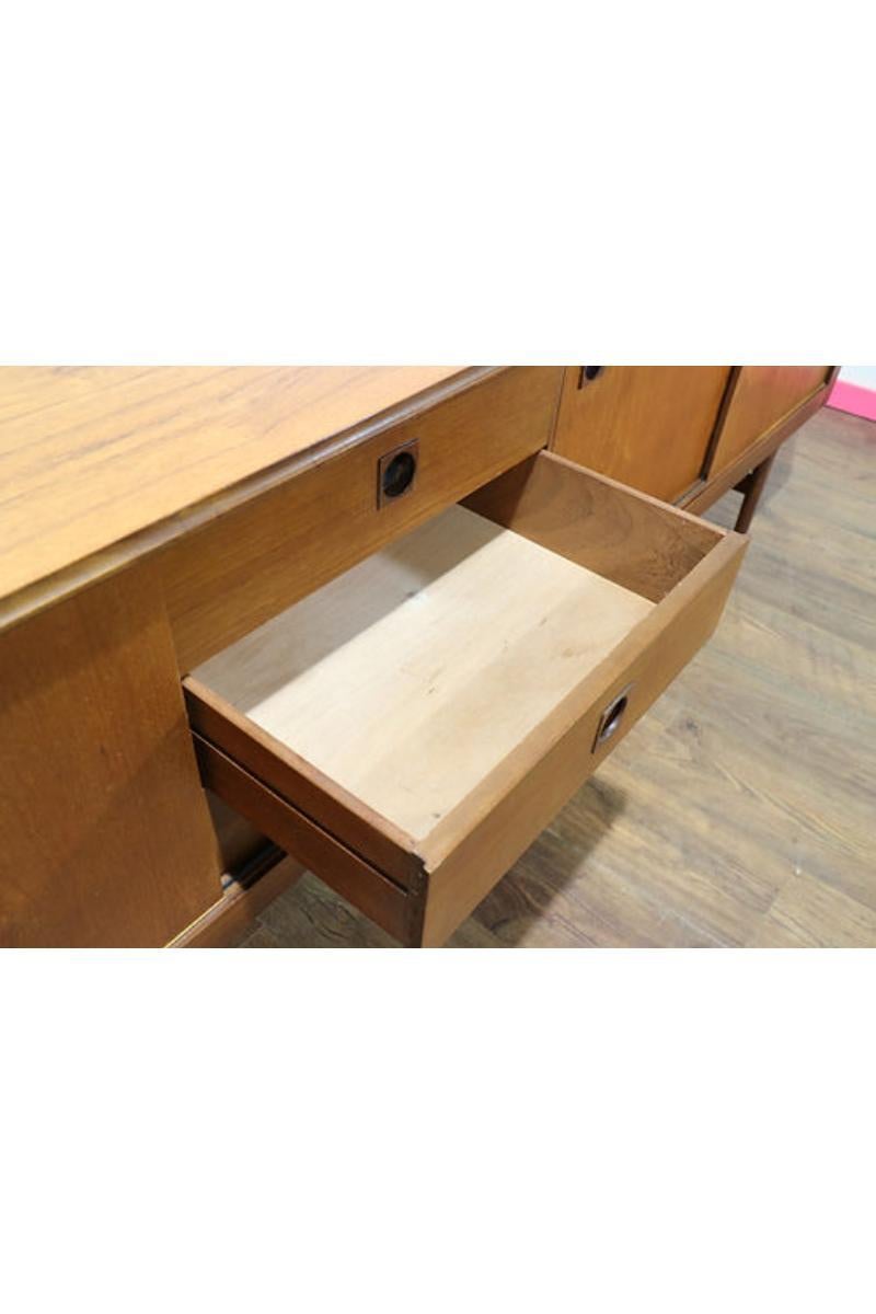 MId Century Modern Teak Vintage Sideboard Credenza by Elliots of Newbury 6