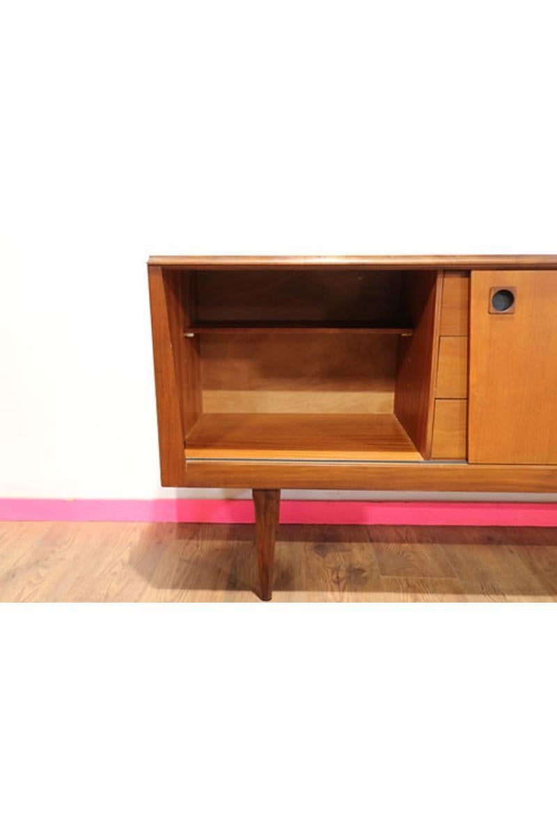 Mid-Century Modern MId Century Modern Teak Vintage Sideboard Credenza by Elliots of Newbury