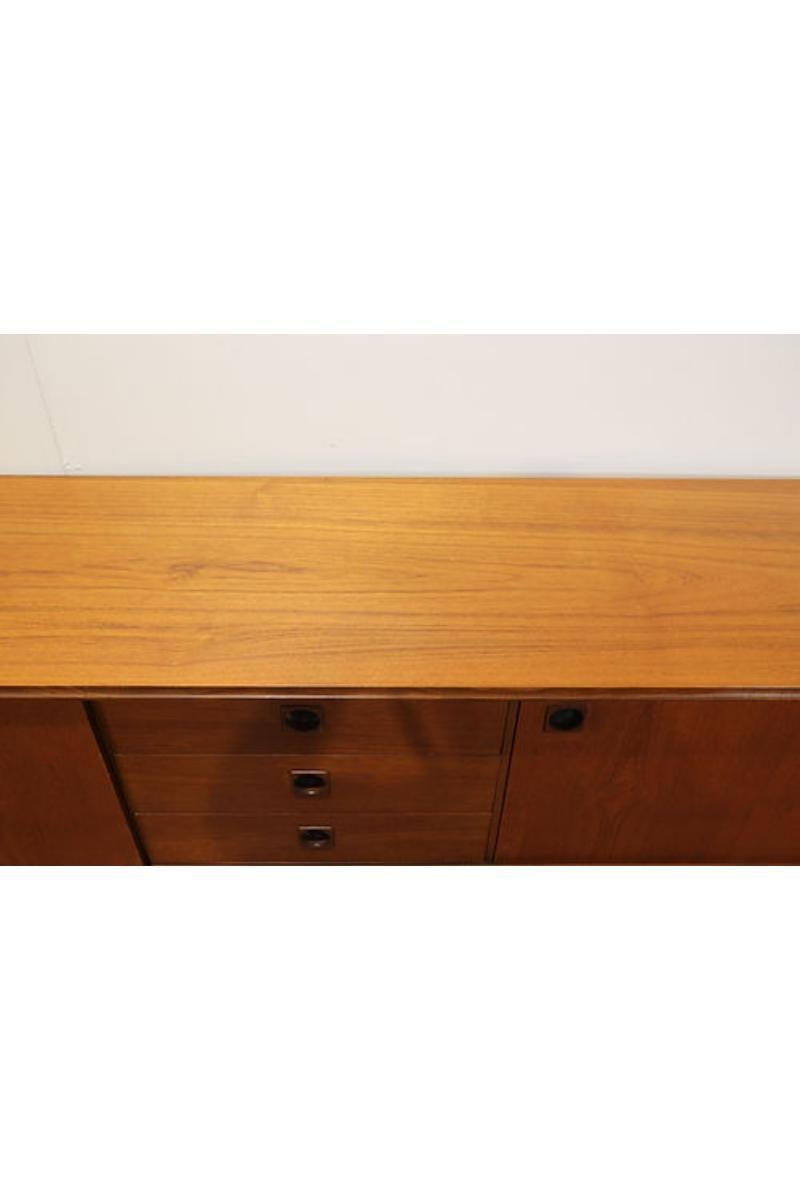 20th Century MId Century Modern Teak Vintage Sideboard Credenza by Elliots of Newbury