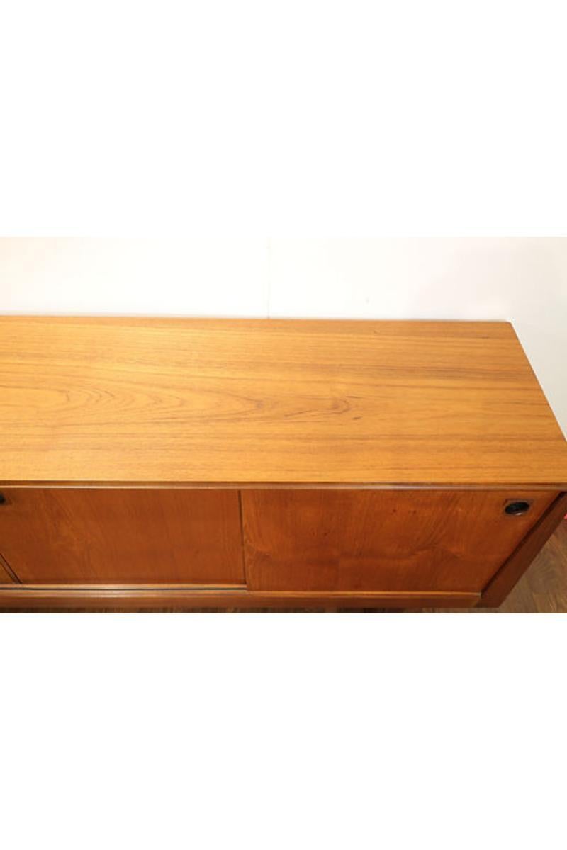 MId Century Modern Teak Vintage Sideboard Credenza by Elliots of Newbury 1