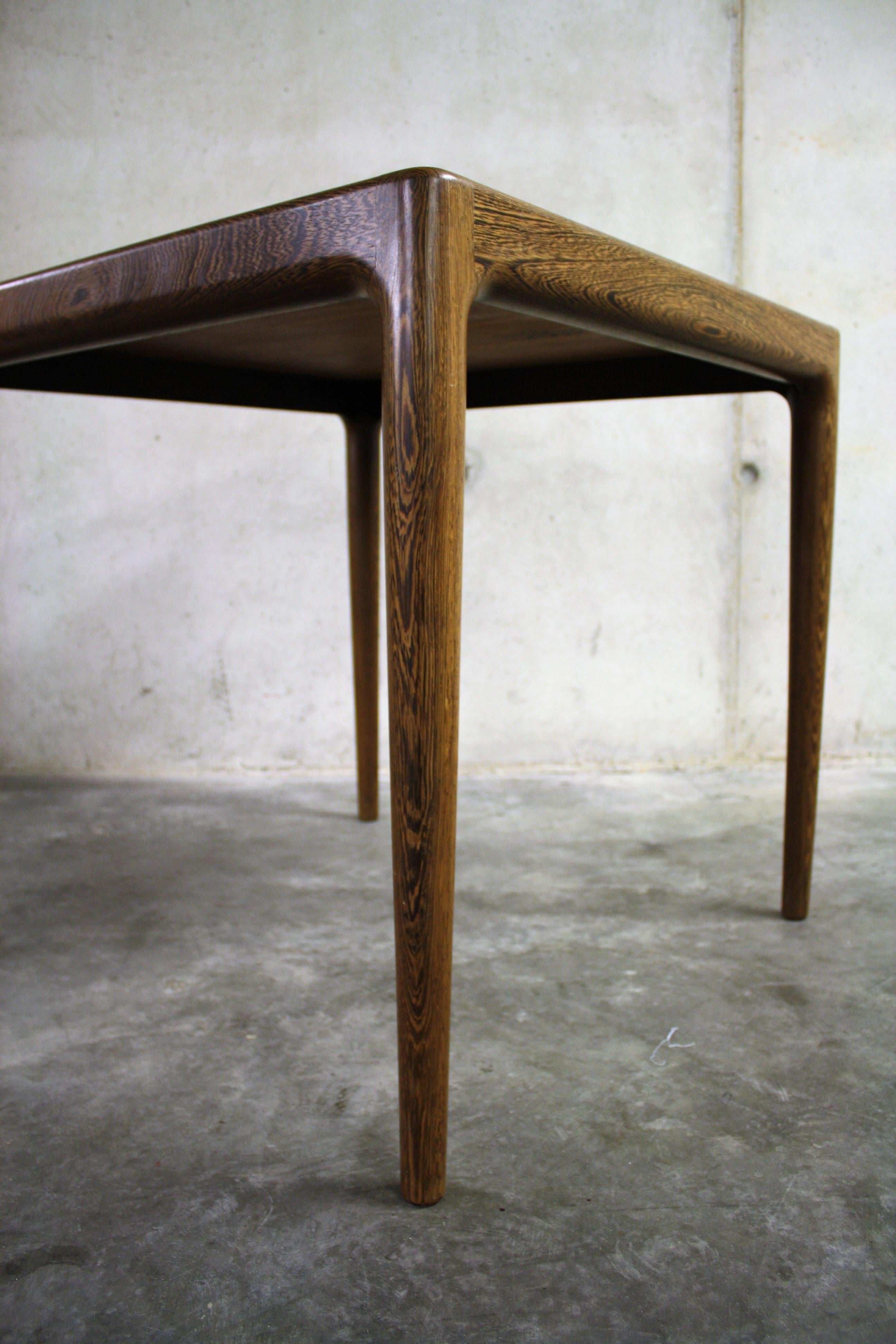 Mid-20th Century Mid-Century Modern Teak Wooden Table by Jos De Mey for Vandeberghe Pauvers 1960s