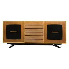 Mid-Century Modern Teak&Beech Sideboard Model Forum by Gillis Lundgren for Ikea