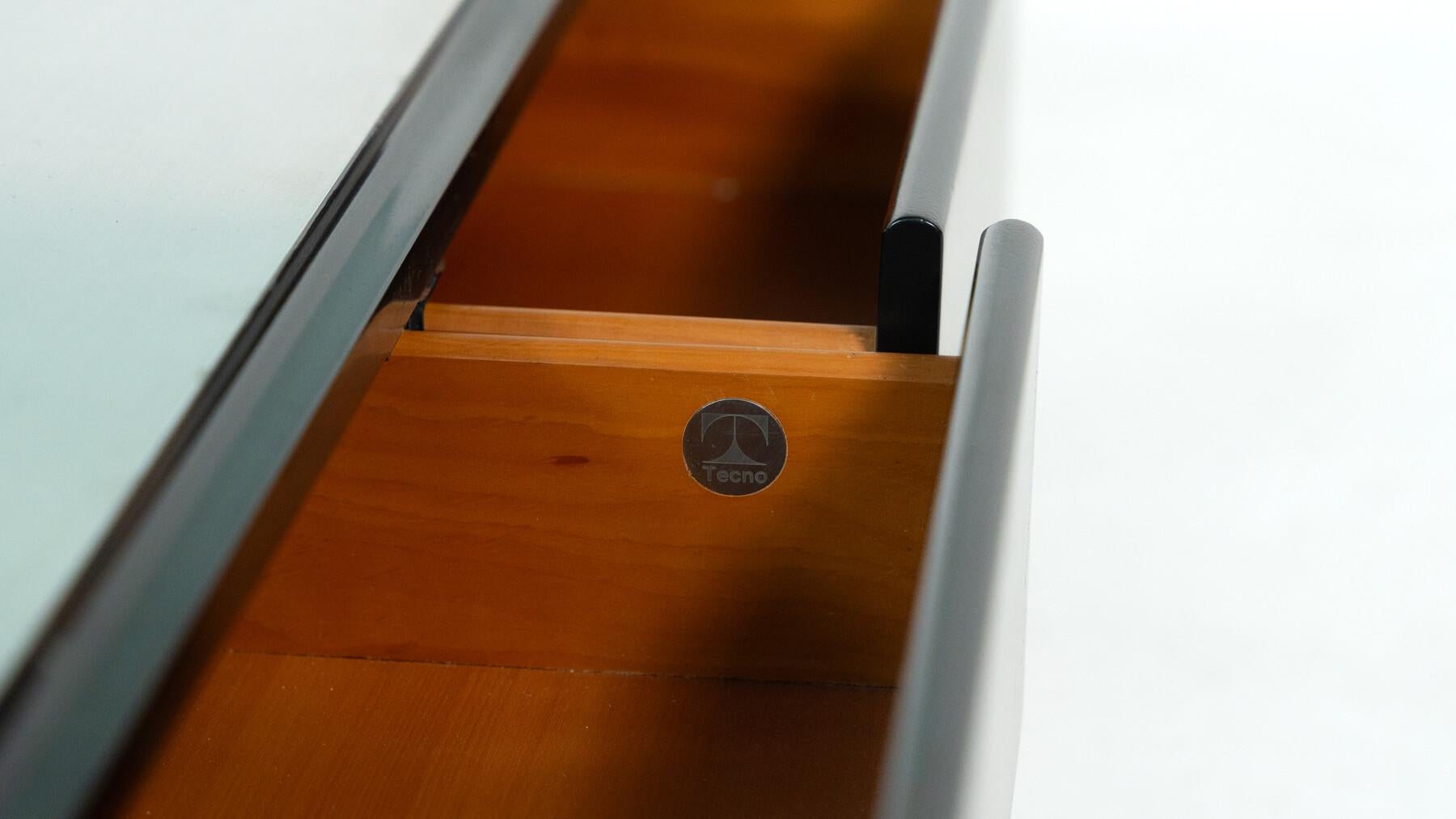 Fin du 20e siècle Table basse Tecno T147, moderne du milieu du siècle, par Marco Fantoni, Italie,  1970s en vente