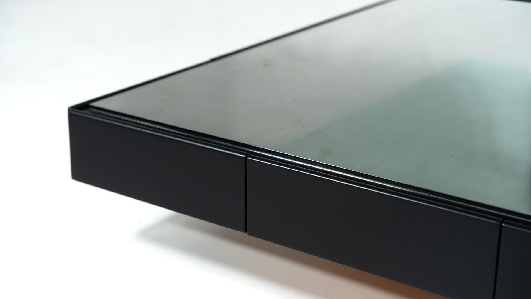 Table basse Tecno T147, moderne du milieu du siècle, par Marco Fantoni, Italie,  1970s en vente 1