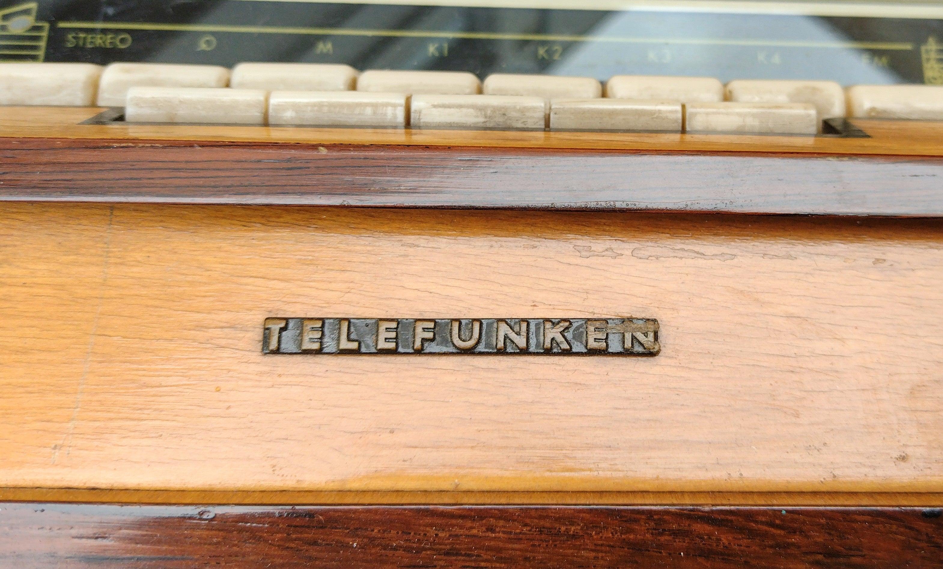 Mid-Century Modern Telefunken Radio Victrola 'Does Not Work' For Sale 6