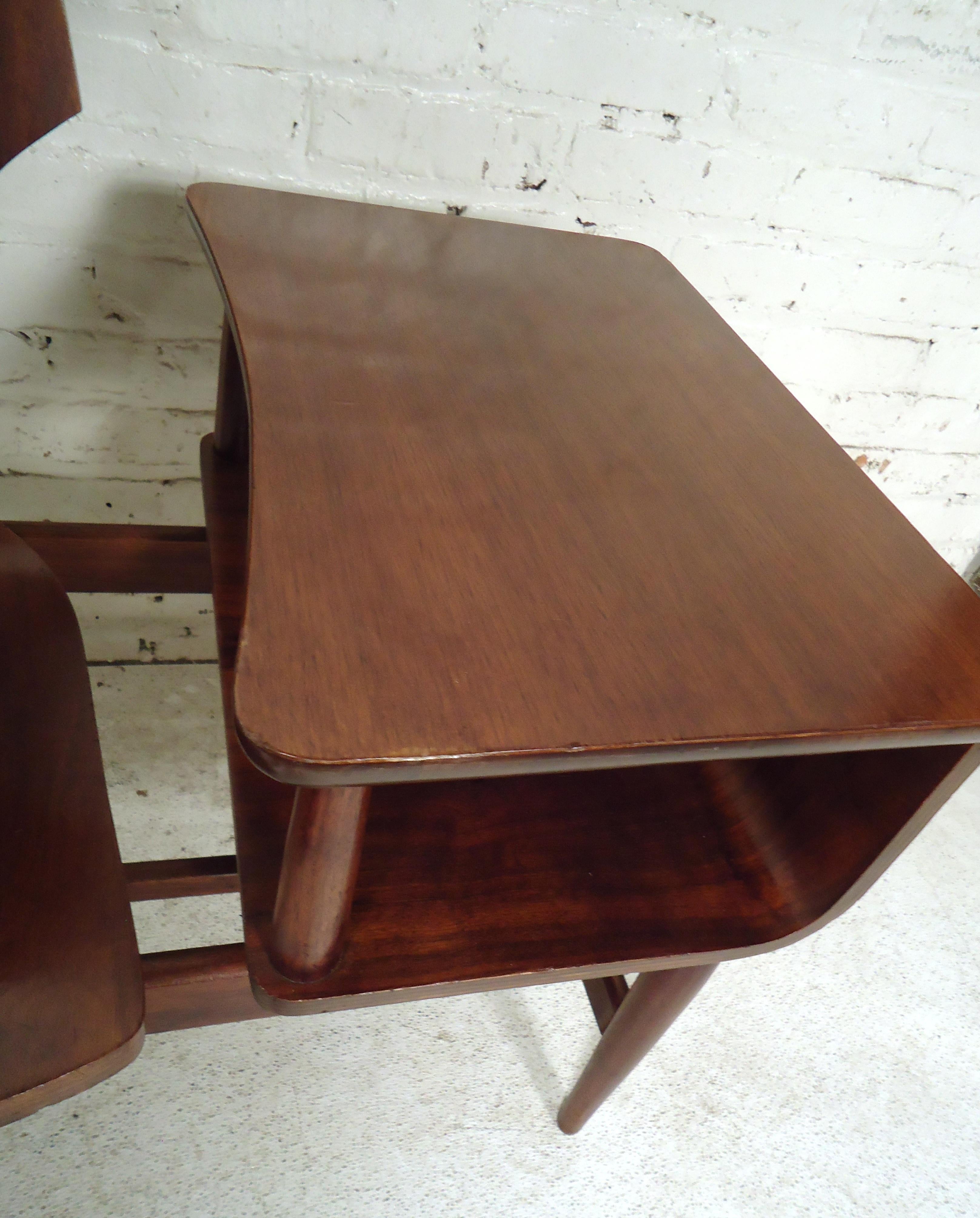 mid century modern telephone chair