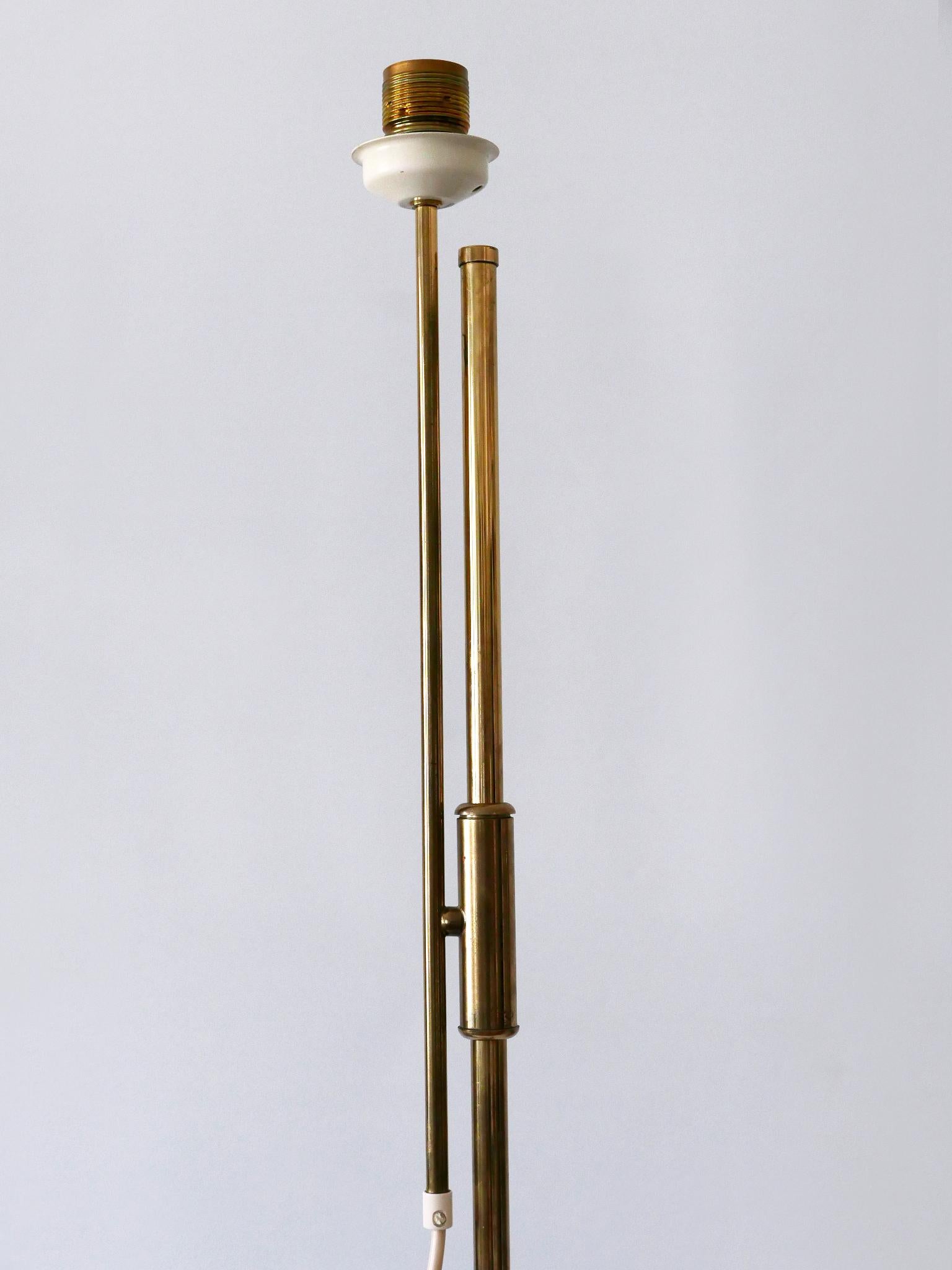 Lampadaire télescopique de Gebrüder Cosack Allemagne années 1950 The Moderns en vente 11