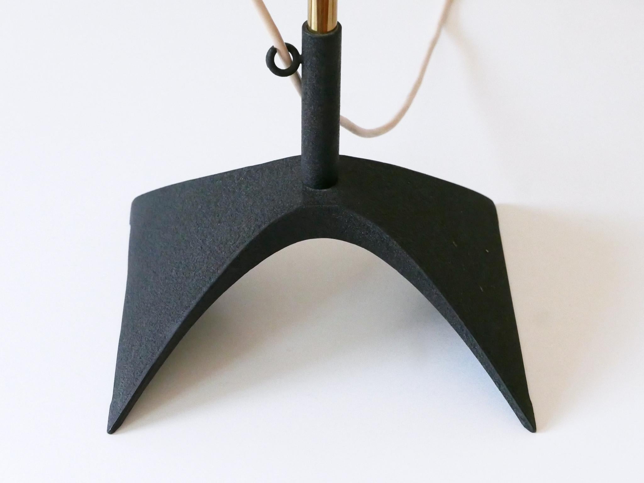 Lampadaire télescopique de Gebrüder Cosack Allemagne années 1950 The Moderns en vente 12