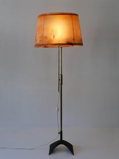 Mid Century Modern Telescopic Floor Lamp by Gebrüder Cosack Germany 1950s