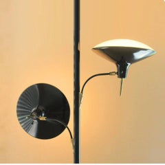 Mid Century Modern Saucer Tension Pole by Laurel Lamp!