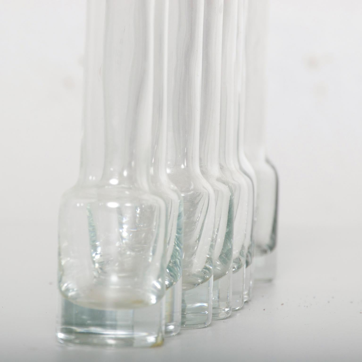Mid-Century Modern Vintage Tequila Glass Shots Set of Ten '10' 1