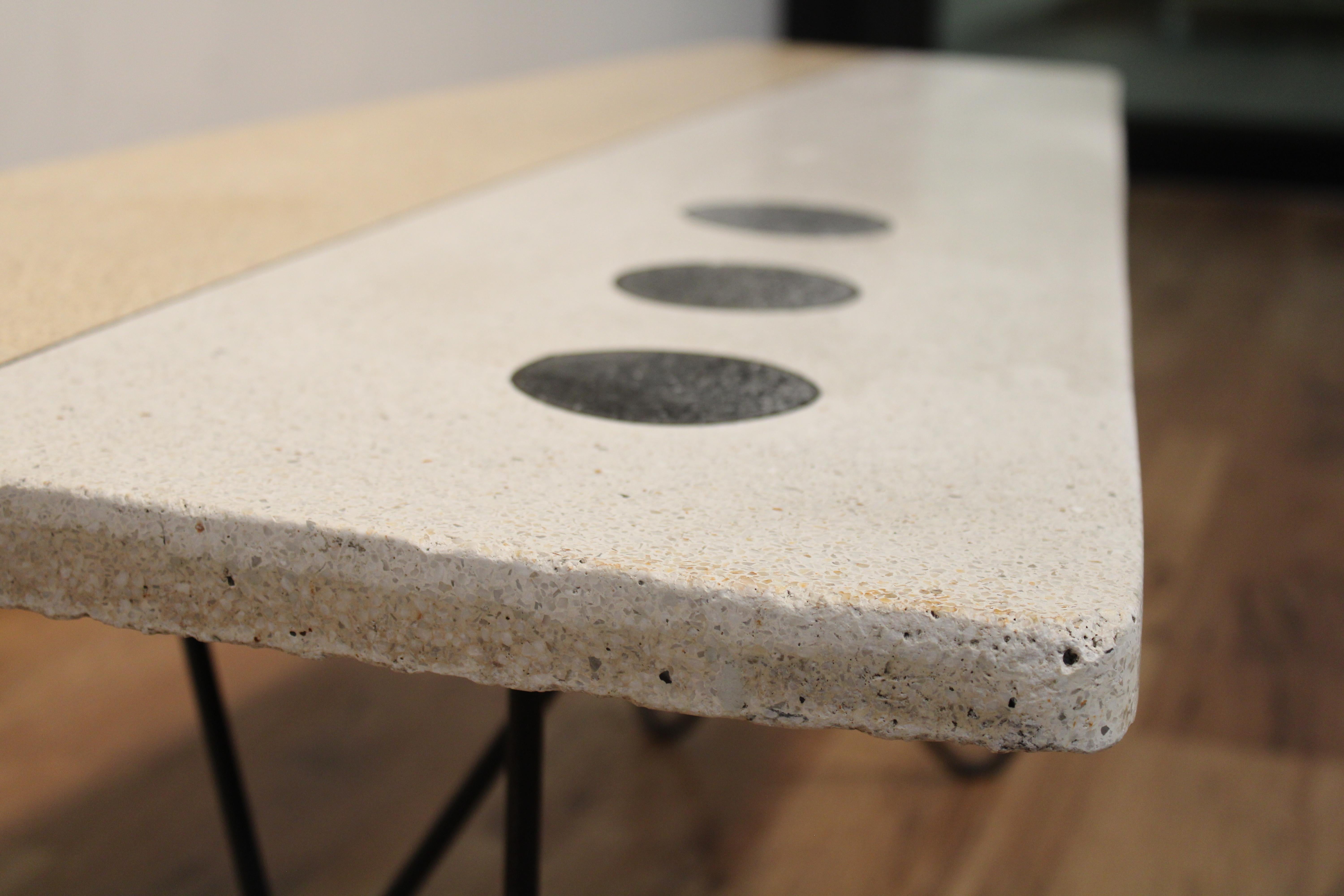 Mid-Century Modern Terrazzo Coffee Table For Sale 2