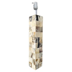 Lampada di Horn tessellata moderna di metà secolo, c. 1980