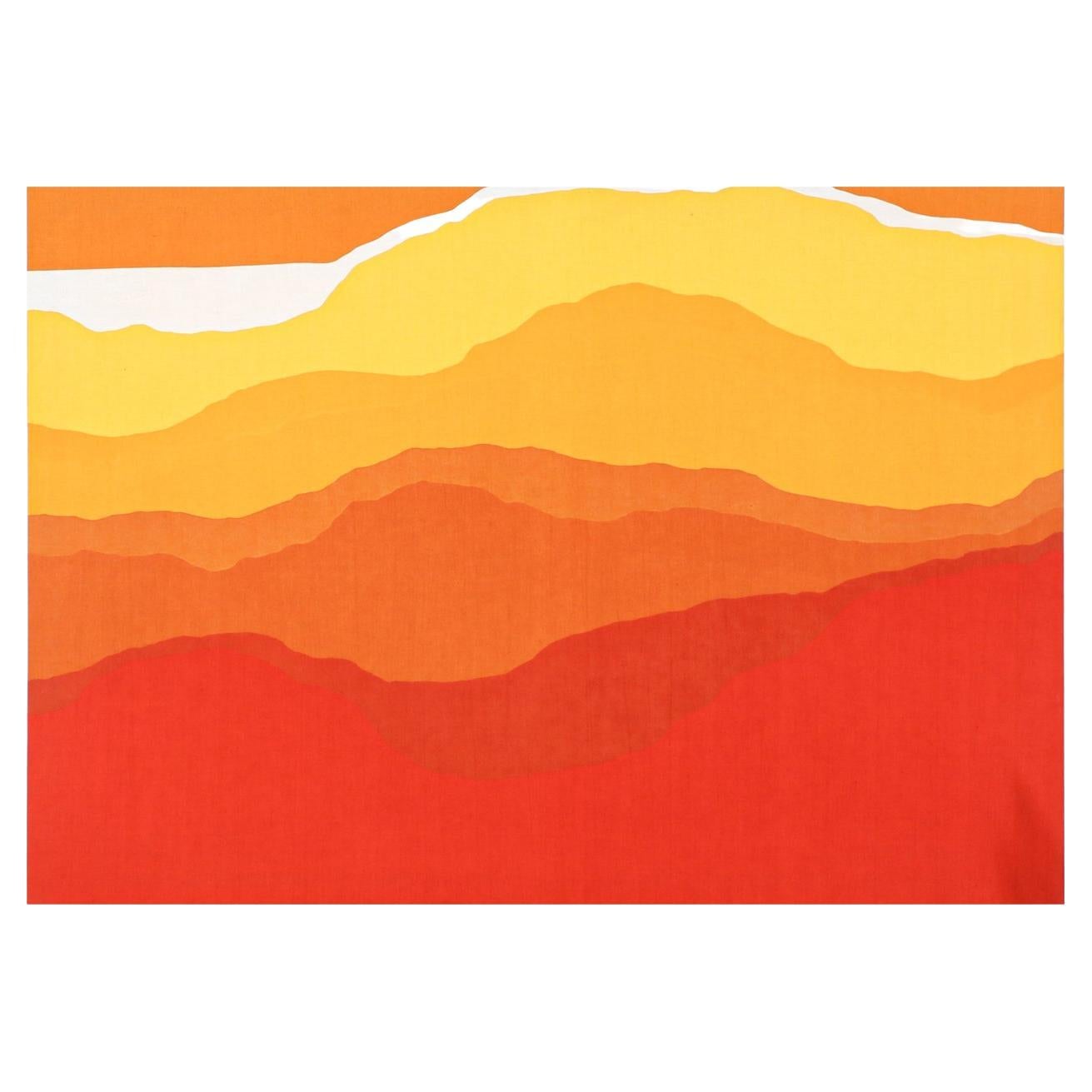 MidCentury Modern Textile Wall Art by Grant Allen for Alleniana Design