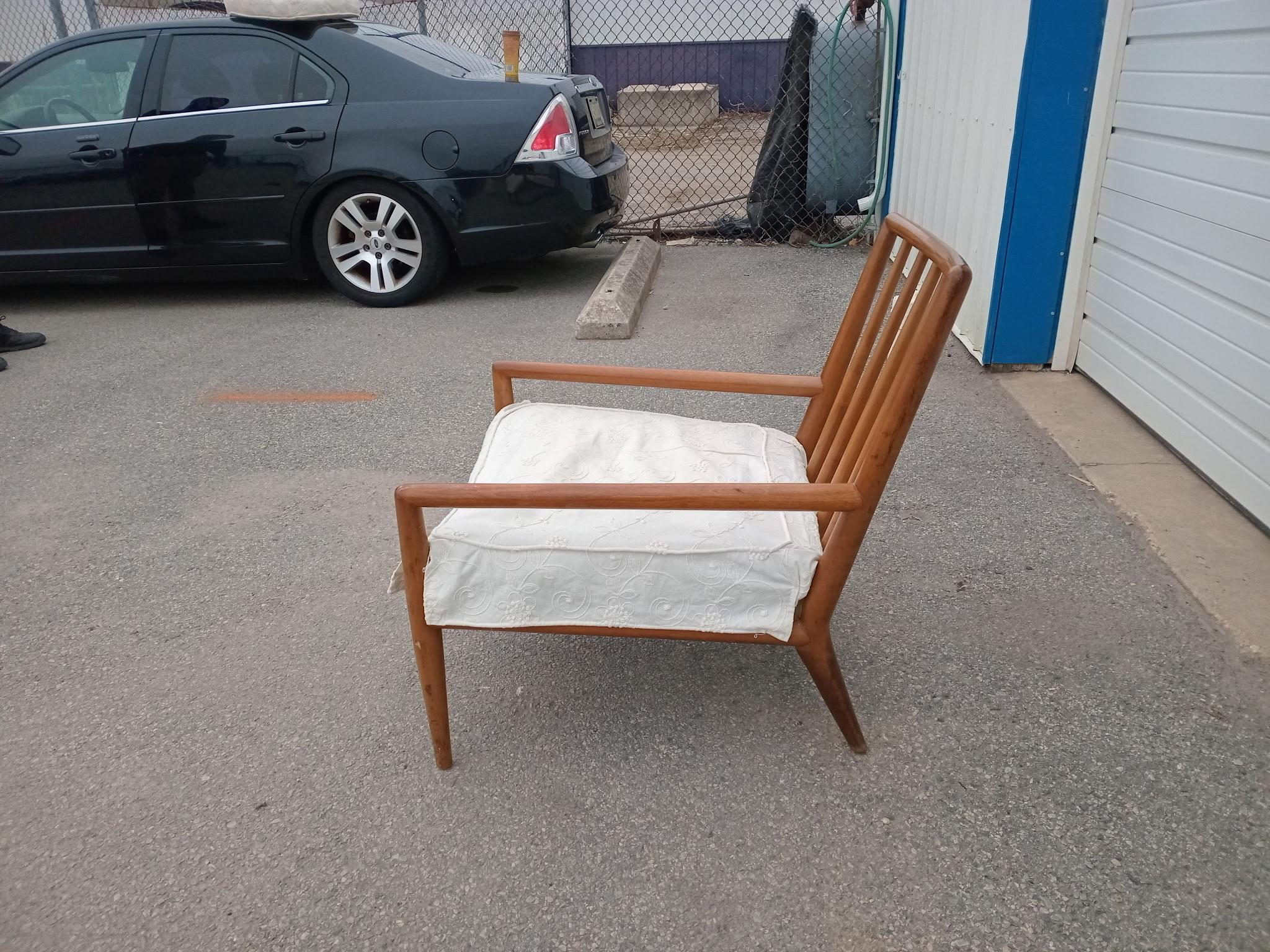 Moderna de mediados de siglo T.H. Robsjohn-Gibbings para Widdicomb Silla de salón en venta 5