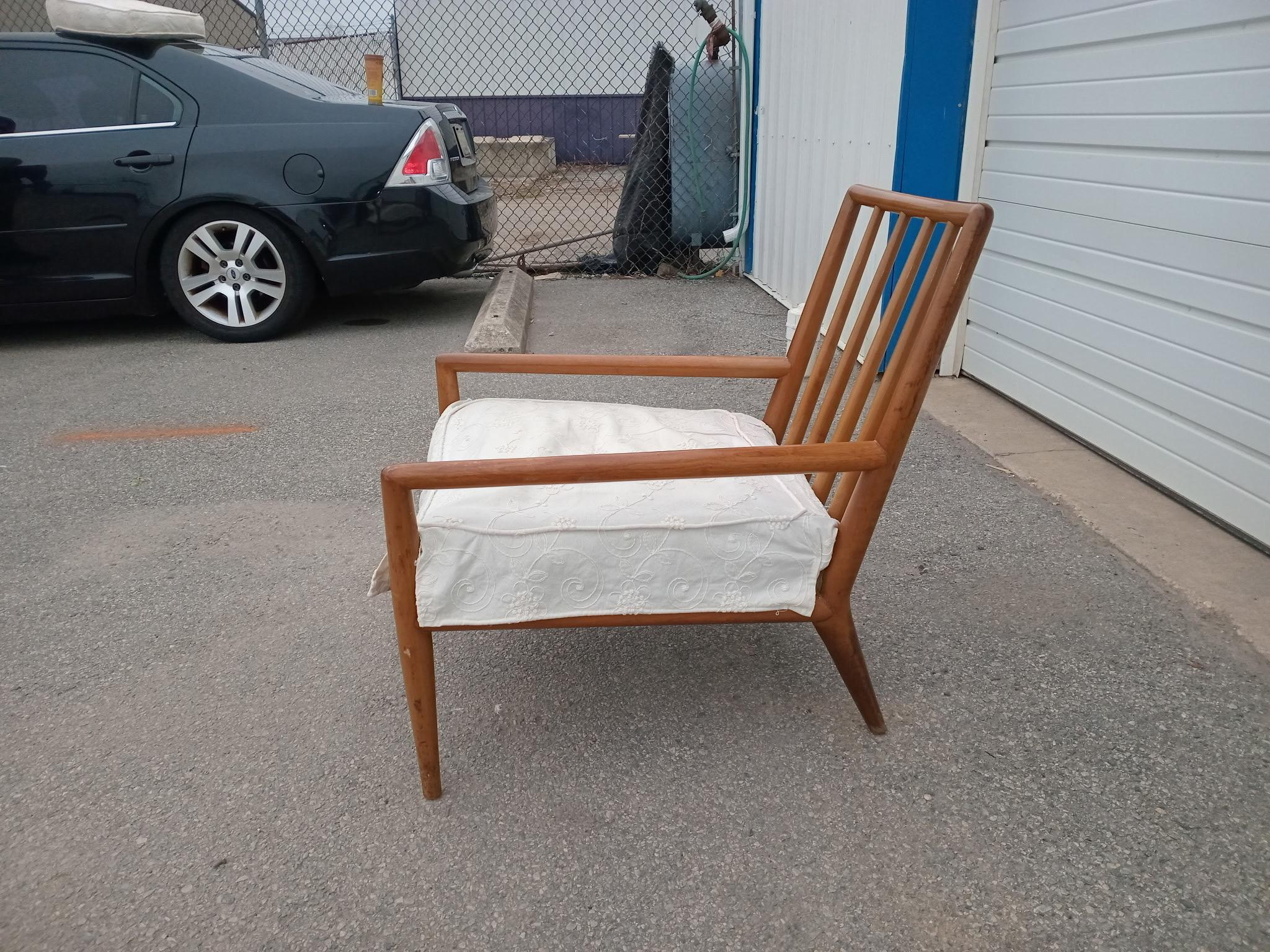 Moderna de mediados de siglo T.H. Robsjohn-Gibbings para Widdicomb Silla de salón en venta 2