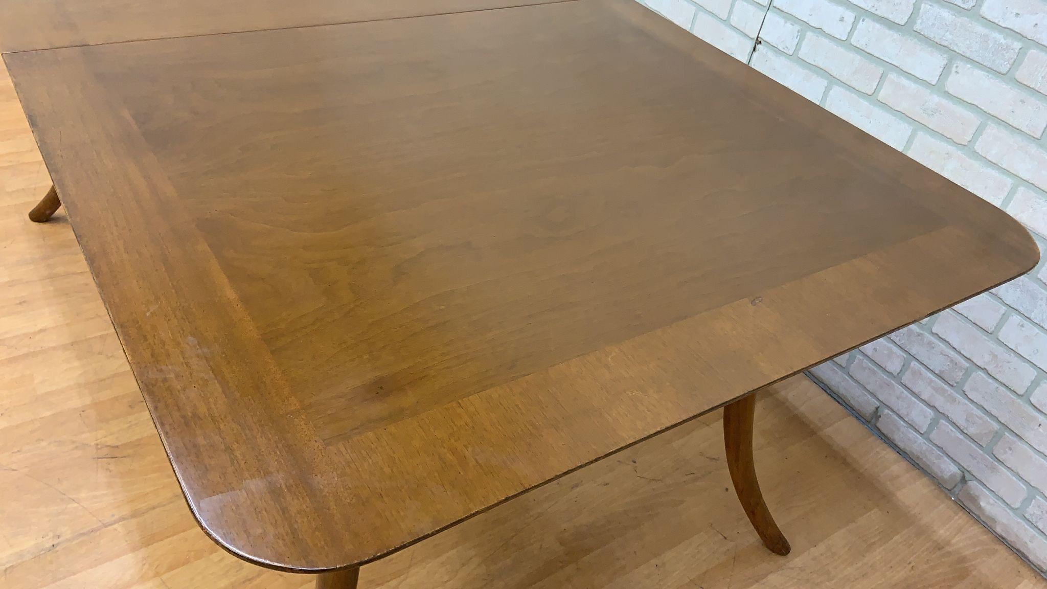 Mid Century Modern T.H. Robsjohn-Gibbings for Widdicomb Rectangular Dining Table In Good Condition In Chicago, IL