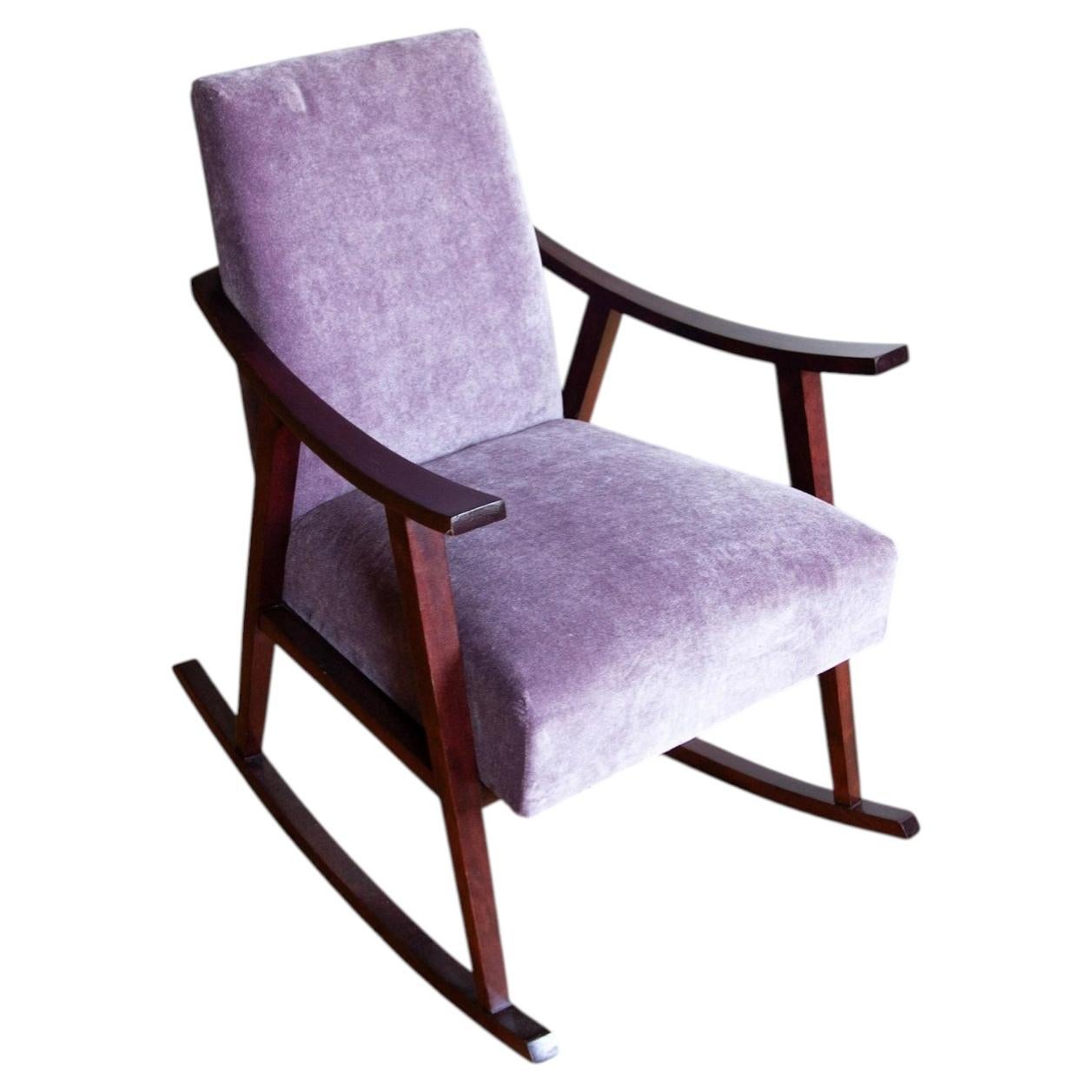 Mid Century Modern T.H. Robsjohn Gibbings Rocking Chair, 1960s