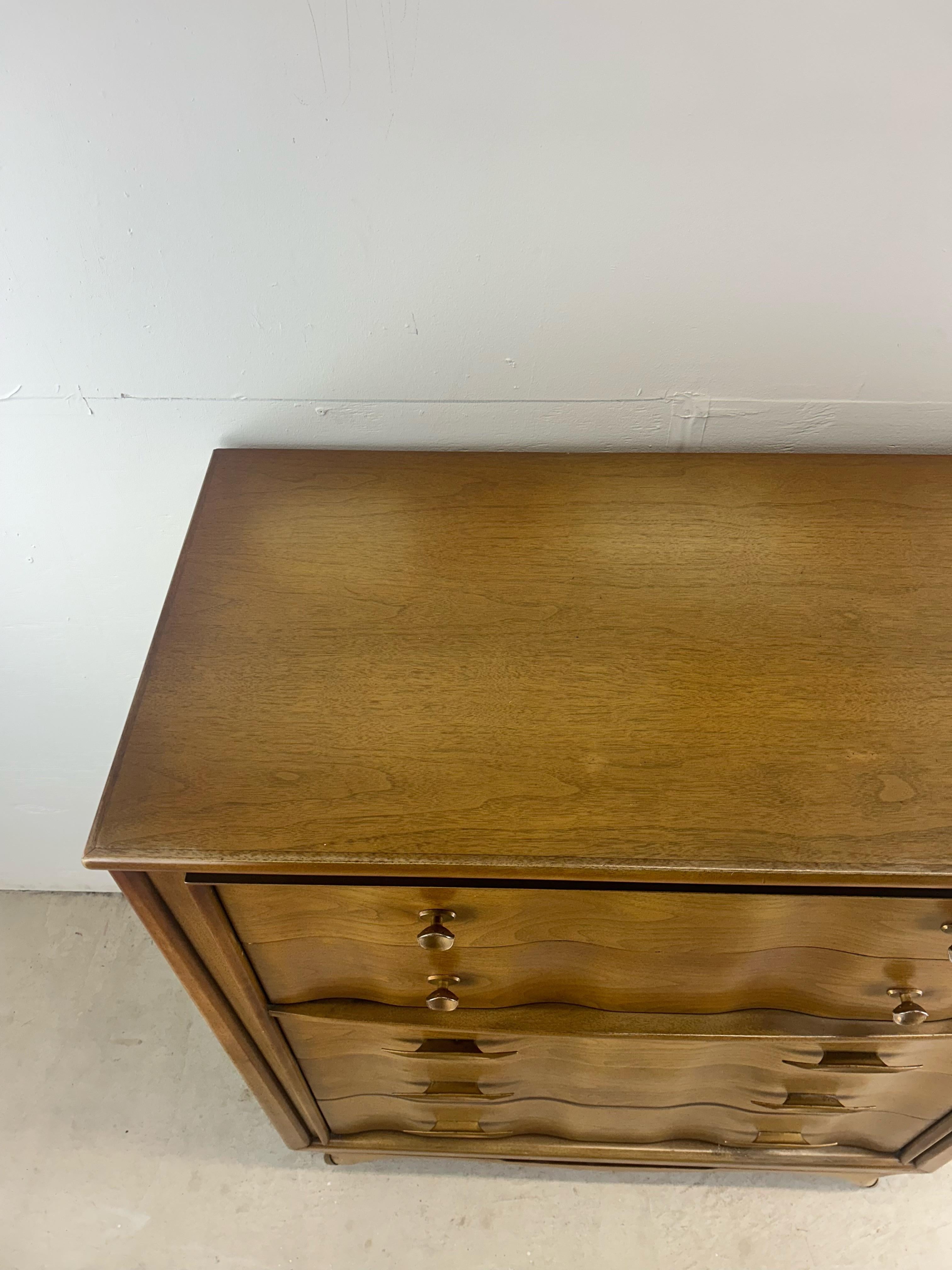 Mid-Century moderno Comò Highboy 