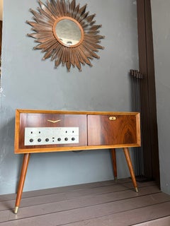 Mid-Century Modern The Fisher KX-100 Stereo Console