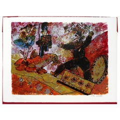 Mid-Century Modern Theo Tobiasse Steadfast Soldier Litho 224/350 H.C Anderson