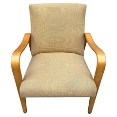 Mid-Century Modern Thonet Bentwood Birch low back Lounge Armchair