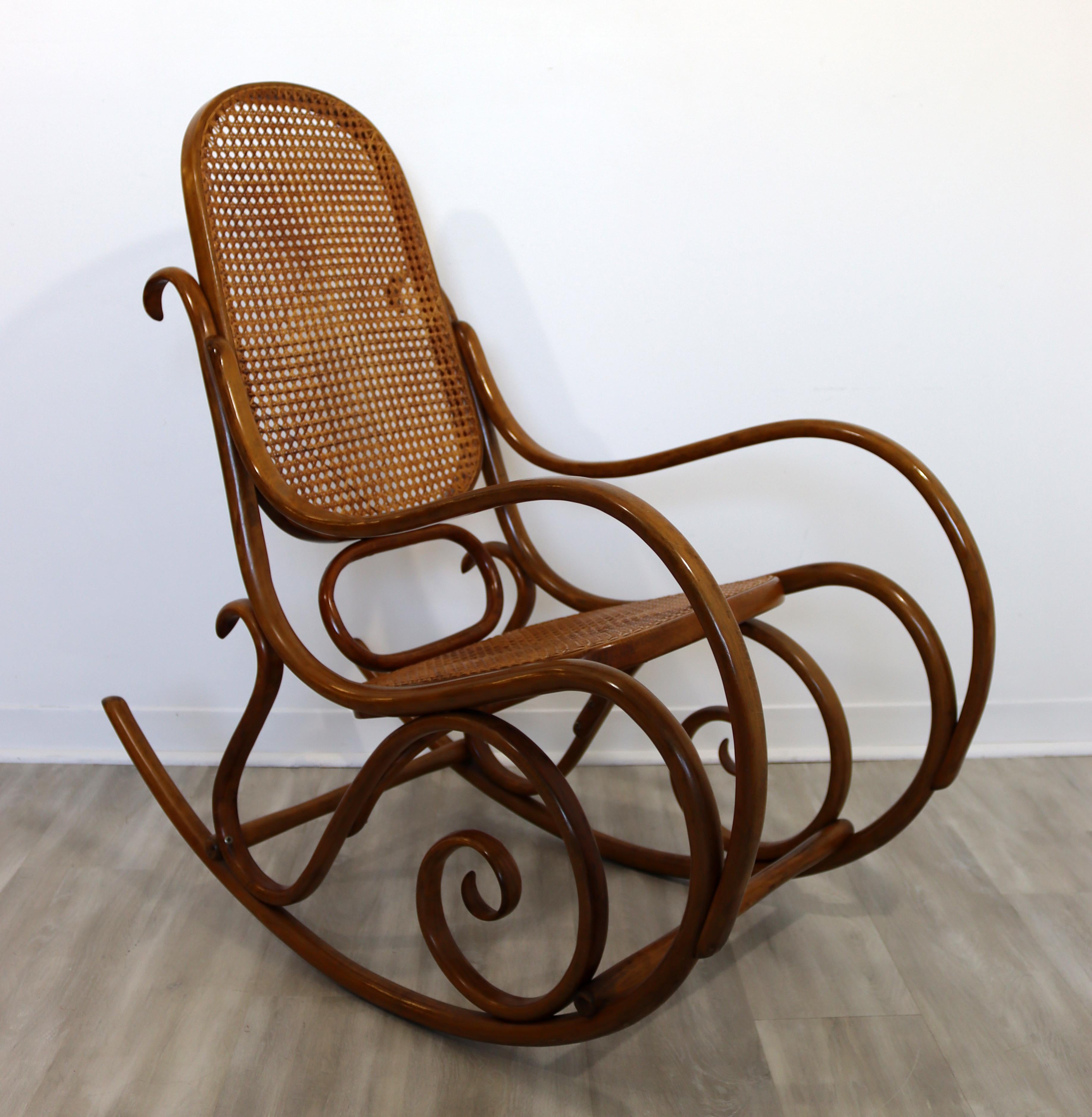 bentwood rocking chair 1970s