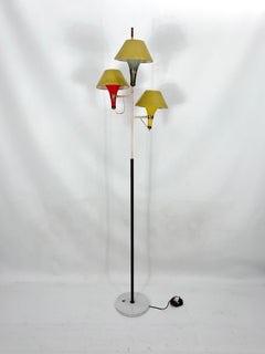 Mid-Century Modern Three Arms Floor Lamp by Stilux Milano, Italy, 1950s