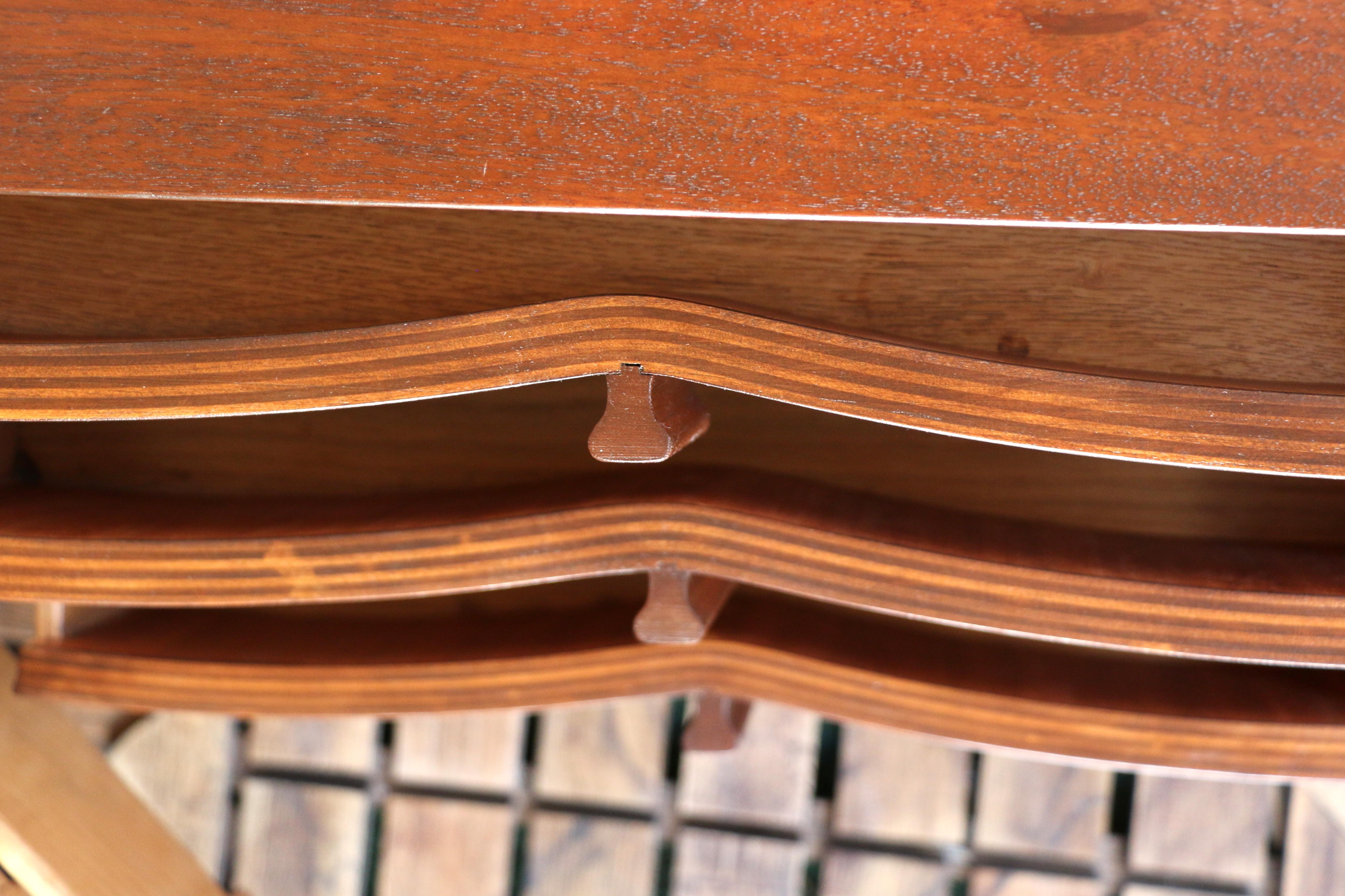 Mid-Century Modern Three Drawers Nightstands by American of Martinsville, c.1960 For Sale 14