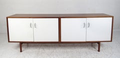 Mid-Century Modern Three-Piece Record Cabinet