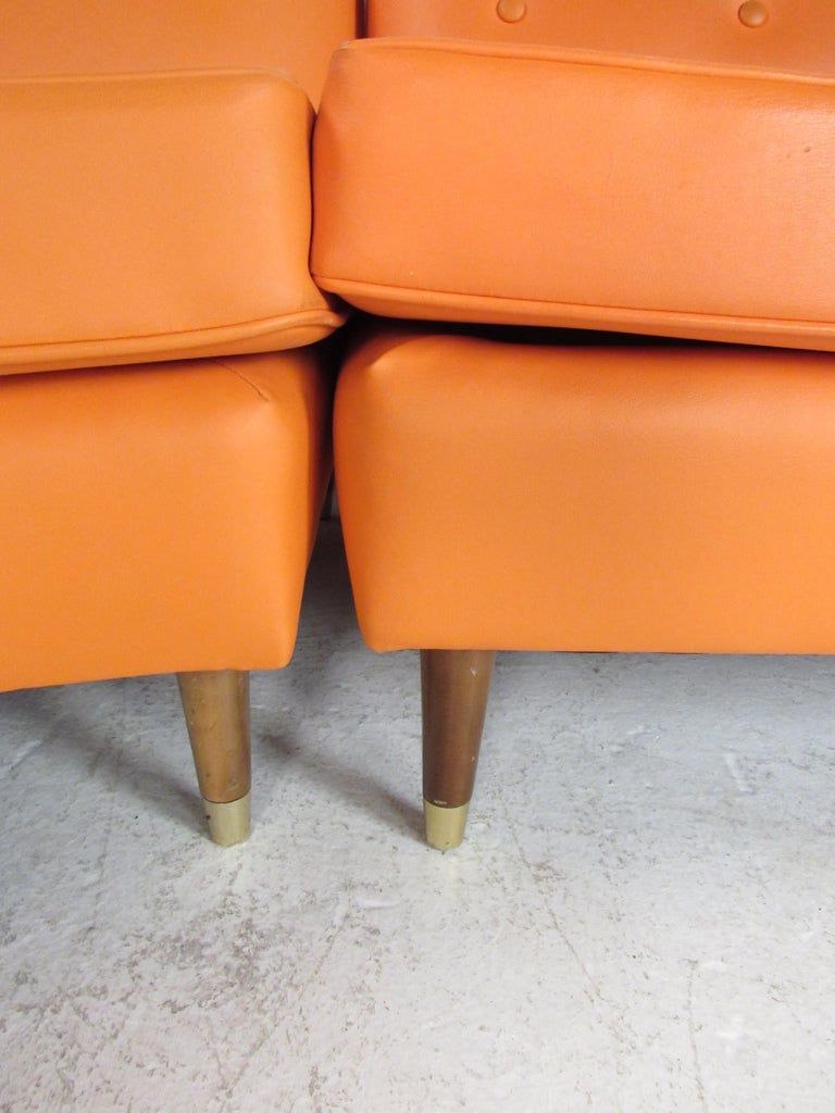 small three piece sectionals on Mid Century Modern Three Piece Sectional Sofa For Sale At 1stdibs