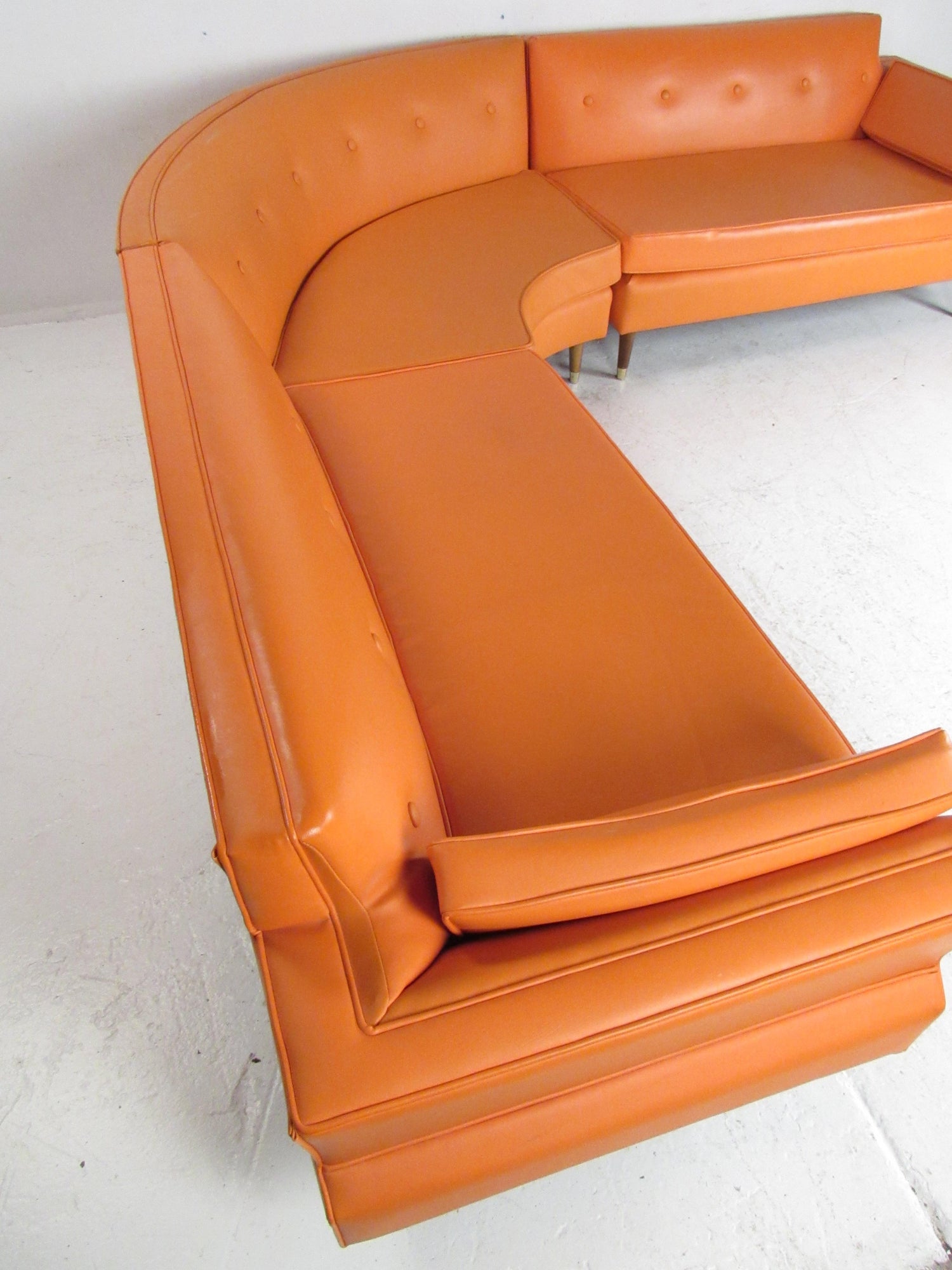 small three piece sectionals on Mid Century Modern Three Piece Sectional Sofa For Sale At 1stdibs