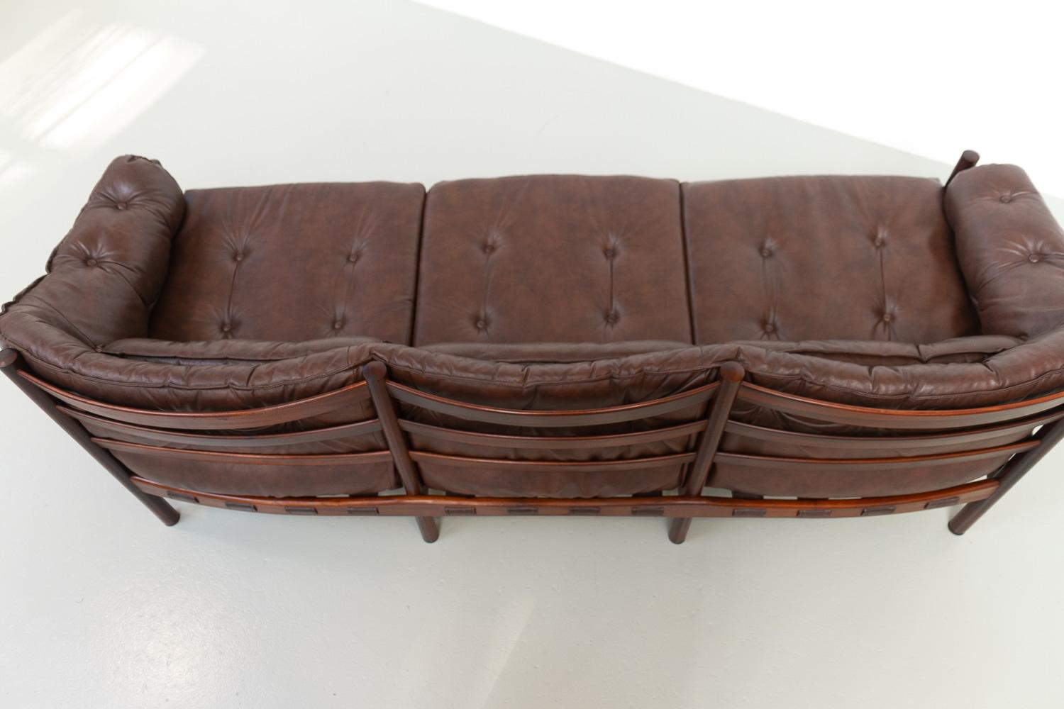 Canapé trois places The Moderns, par Ellekær & Norell pour Coja Suède, années 1970. en vente 6
