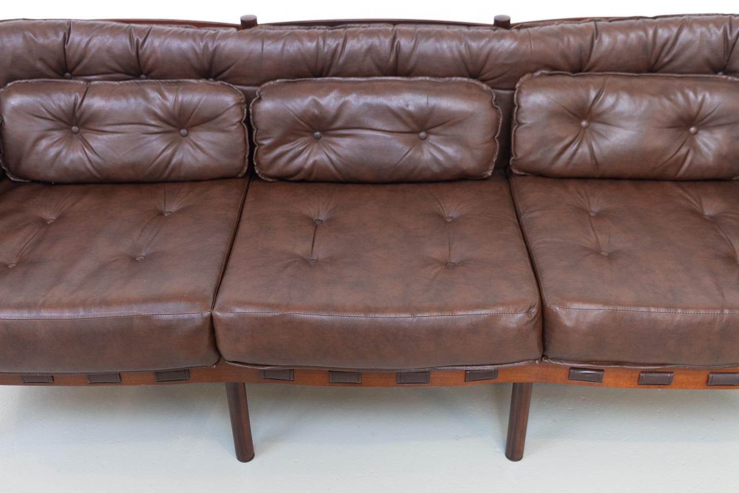 Suédois Canapé trois places The Moderns, par Ellekær & Norell pour Coja Suède, années 1970. en vente