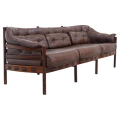 Mid-Century Modern Three-seater sofa by Ellekær & Norell for Coja Sweden, 1970s.